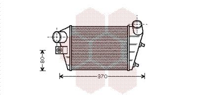 VAN WEZEL Интеркулер 01004086